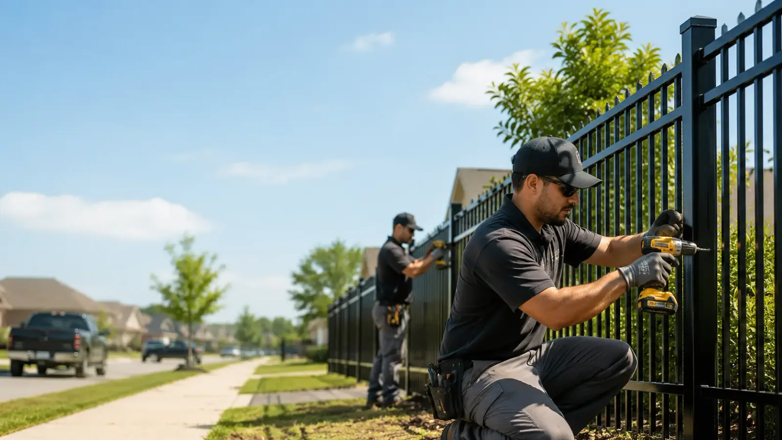 Metal Fence Installation in Odenton, MD